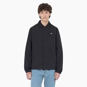 Brand new with tags. Dickies Snap Front Jacket, Black